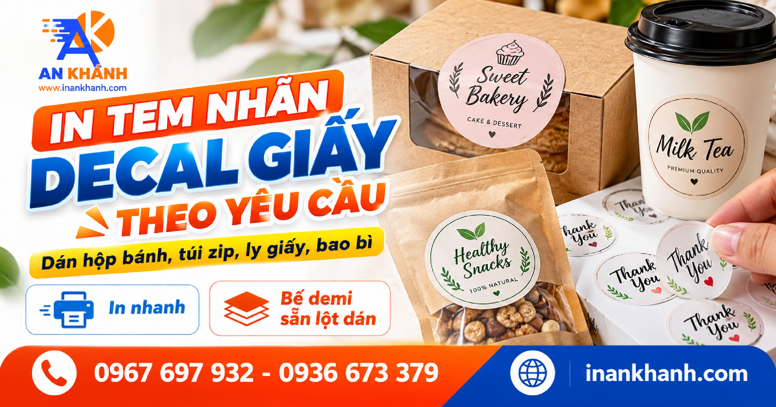 Xưởng in decal giấy giá rẻ TPHCM