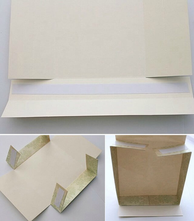 Hướng dẫn cách làm hộp quà hình chữ nhật bằng bìa cứng đẹp
