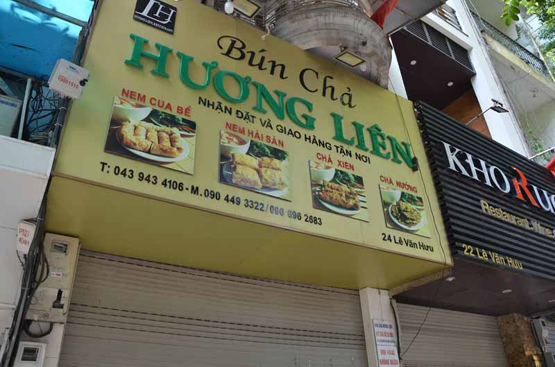 Bảng hiệu quán ăn sáng