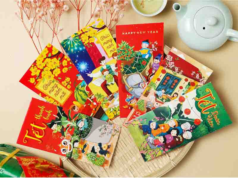 Mẫu Bao Lì Xì Truyền Thống