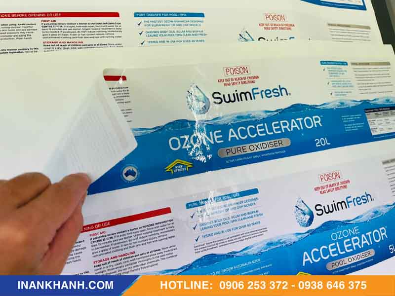 Mẫu decal nhựa sữa