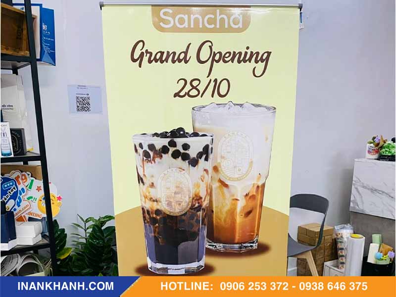 Mẫu in decal nhựa cafe