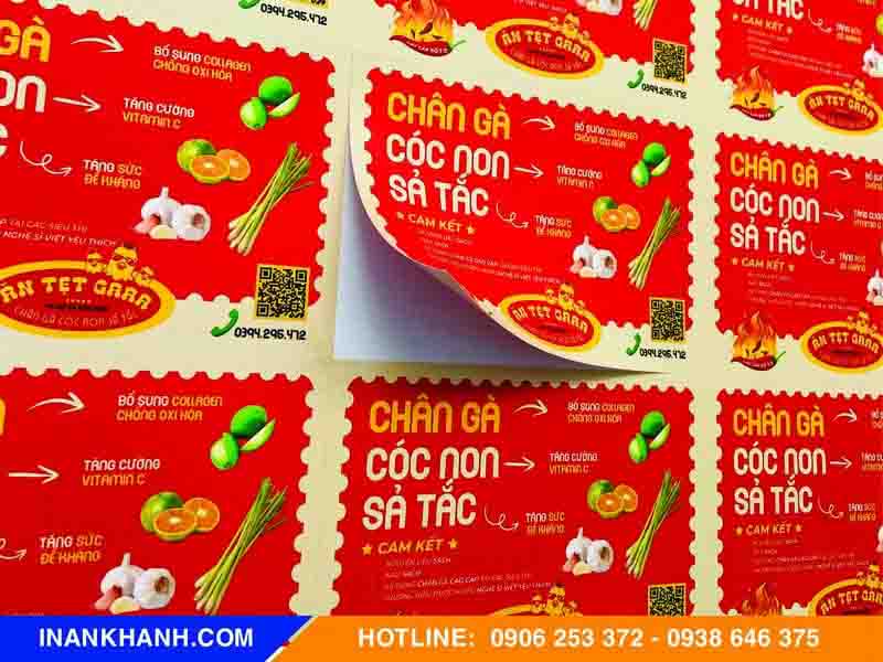 In Tem Dán Quảng bá sản phẩm hiệu quả