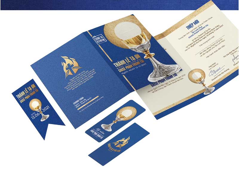 thiệp mời công giáo