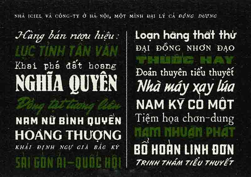 font chu sai gon xua