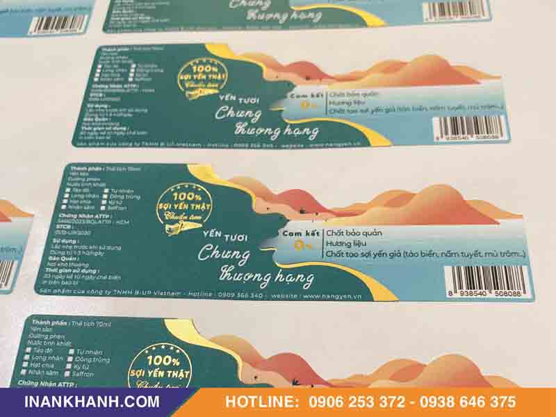 Địa chỉ in decal dán