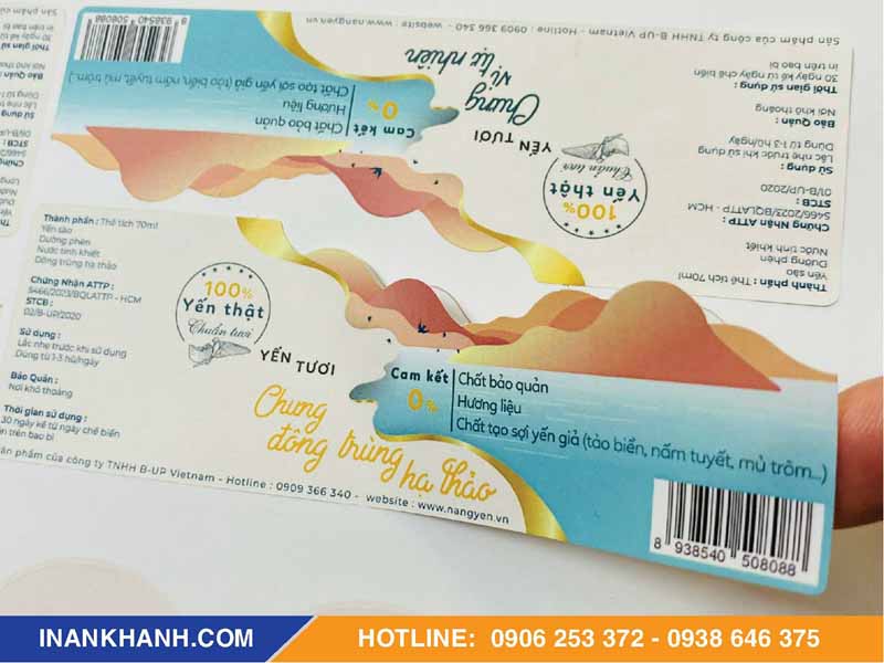 Mẫu tem yến sào đẹp 11