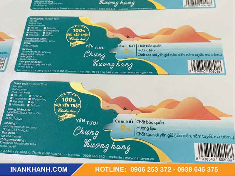 Mẫu tem yến sào đẹp 12