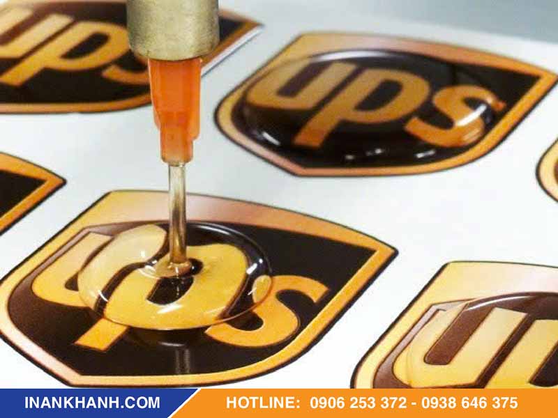 Mẫu tem logo đổ keo epoxy 10