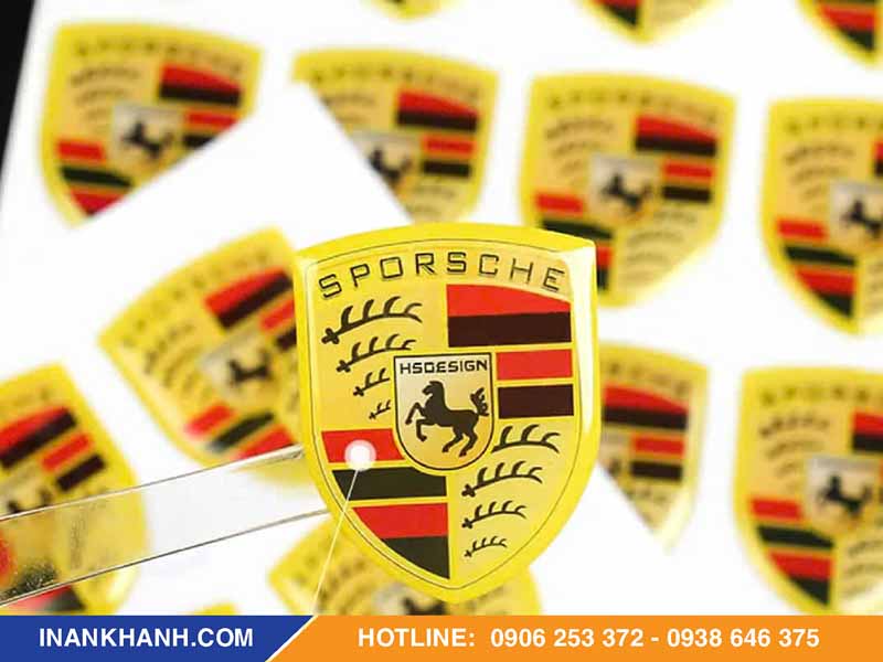 Mẫu tem logo đổ keo epoxy 12
