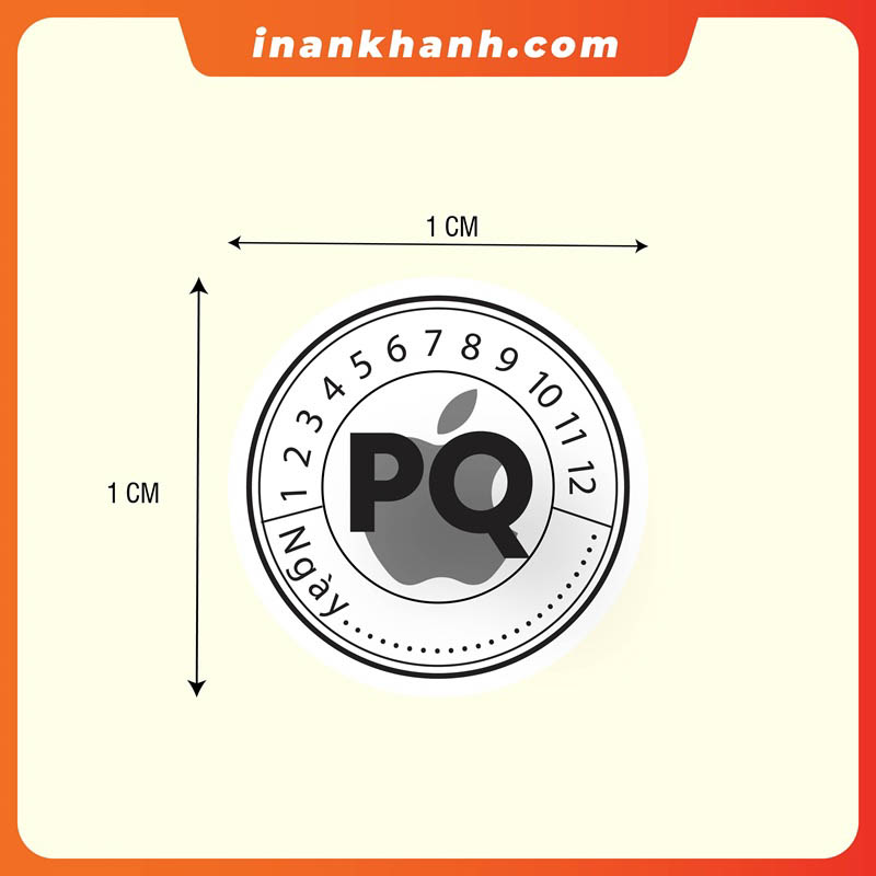 Mẫu tem bảo hành điện tử 6