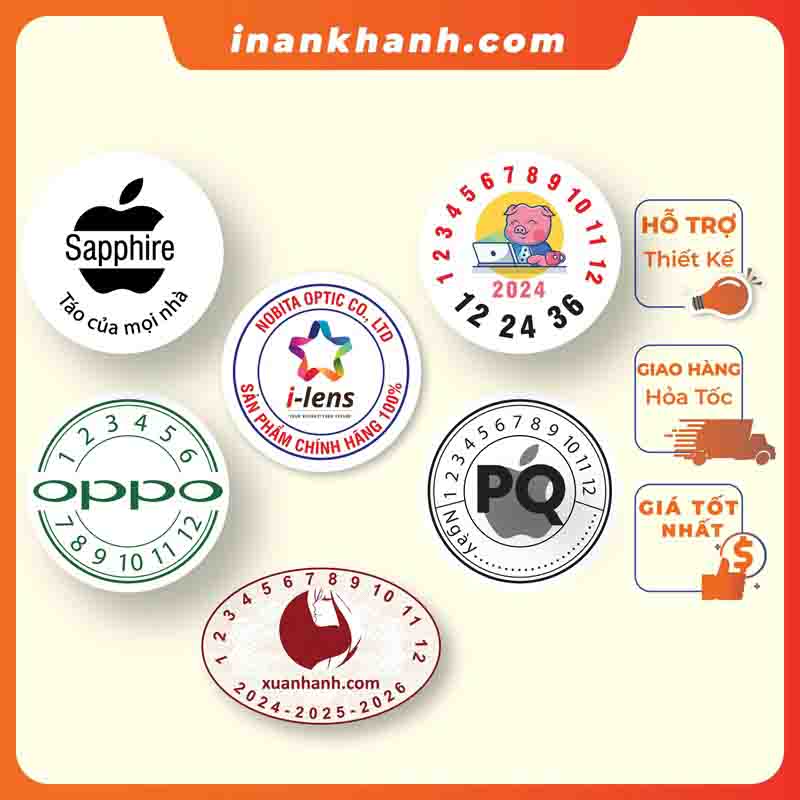 Mẫu tem bảo hành có sẵn 1