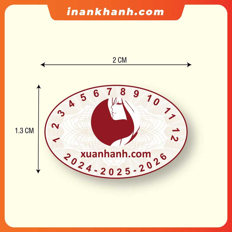 Mẫu tem bảo hành có sẵn 17