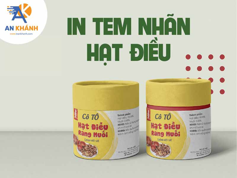 in tem nhãn hạt điều TPHCM
