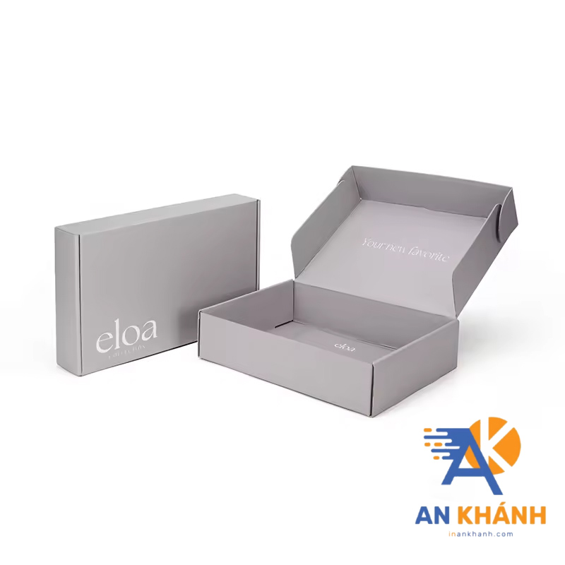 Mẫu hộp giấy đựng quần áo 02