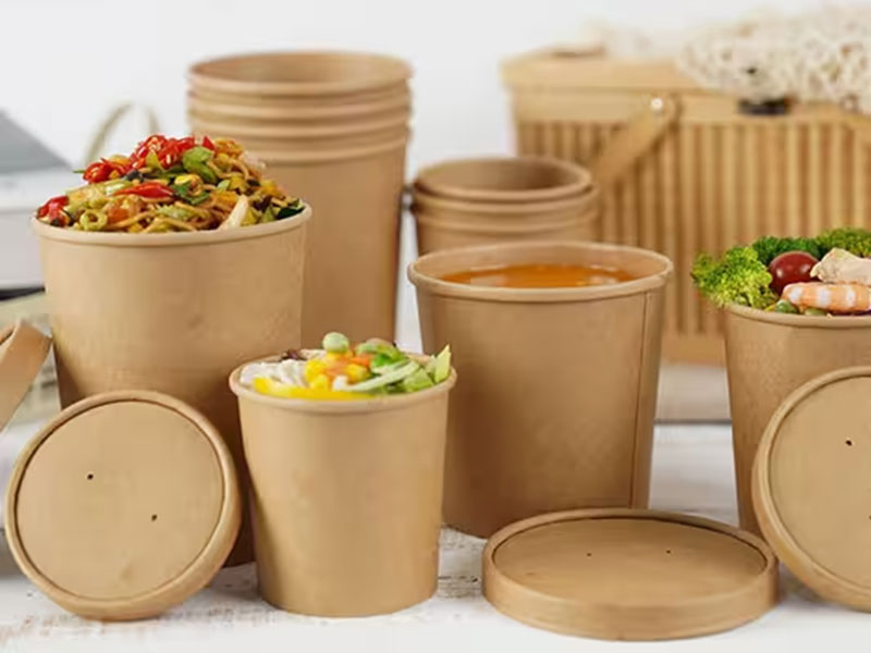 Hộp giấy đựng thức ăn nước 01