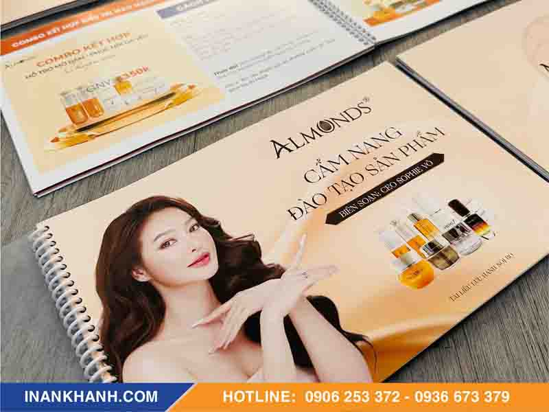 Mẫu catalogue đóng lò xo