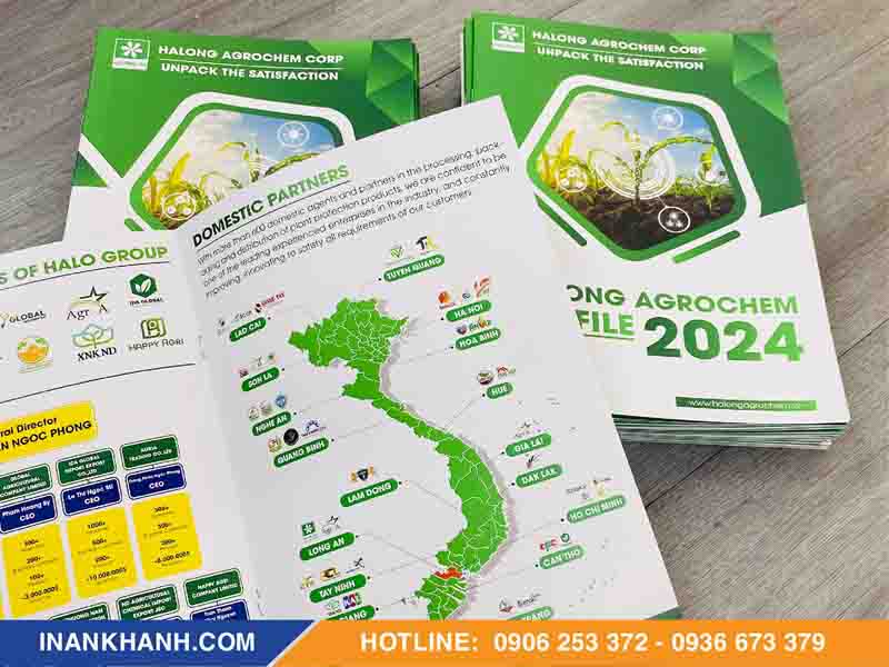 Mẫu catalogue số lượng ít