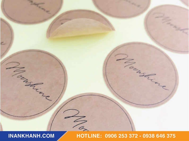 Decal giấy kraft