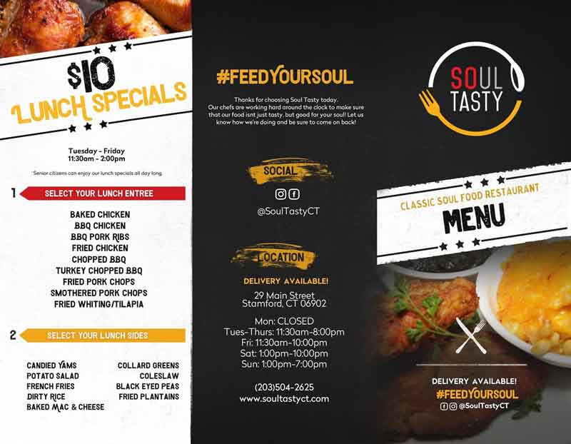In menu