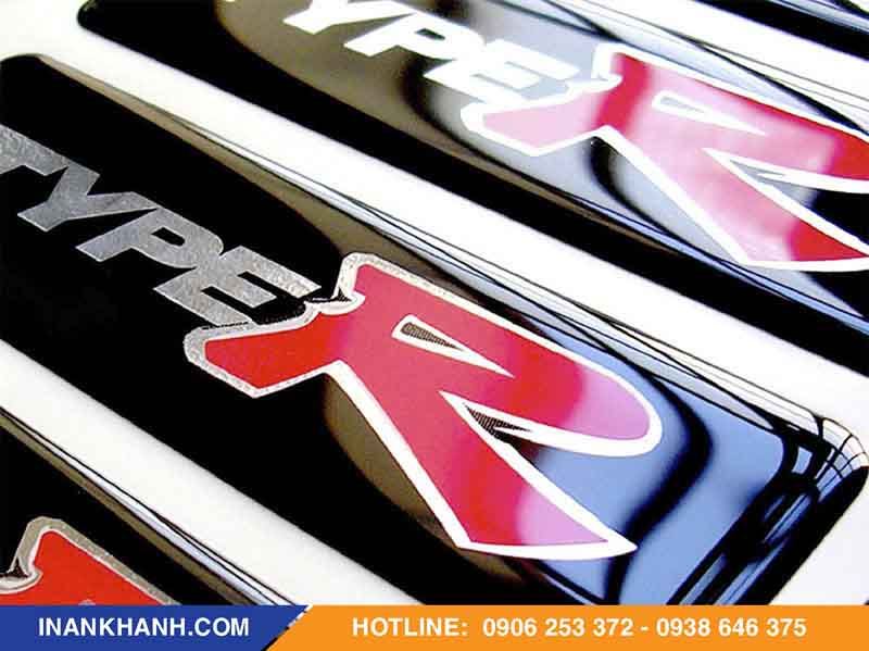 Mẫu tem logo đổ keo epoxy 5